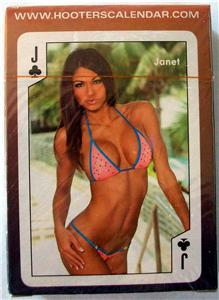 2011 Hooters Calendar Girls on Hooters 2011 Calendar Girl Playing Cards New In Box   Ebay