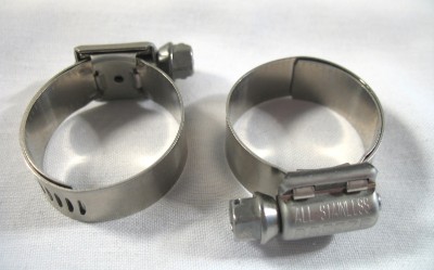 SILICONE HOSE LINER CLAMP Breeze Aero-Seal 11/16"-1 1/4