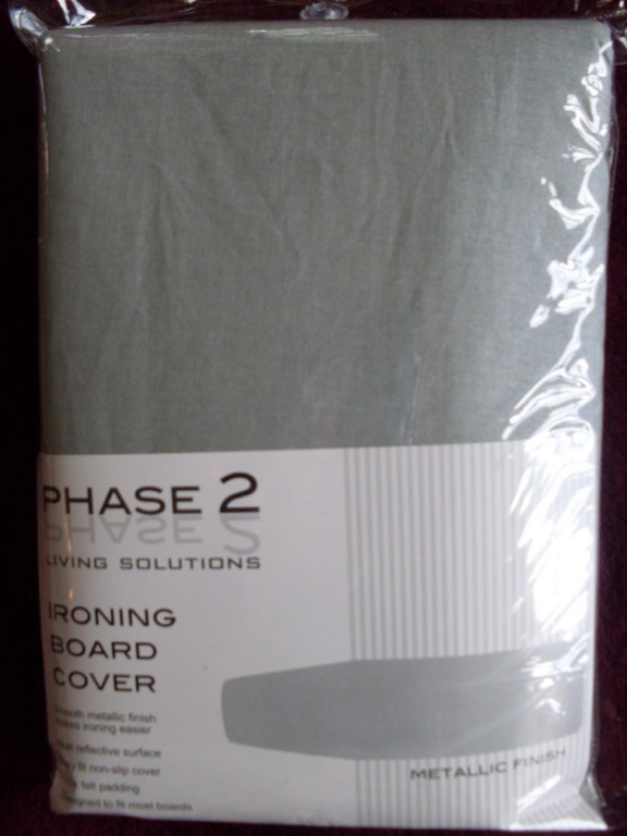 New Heat Reflective Metallic Finish Ironing Board Cover eBay