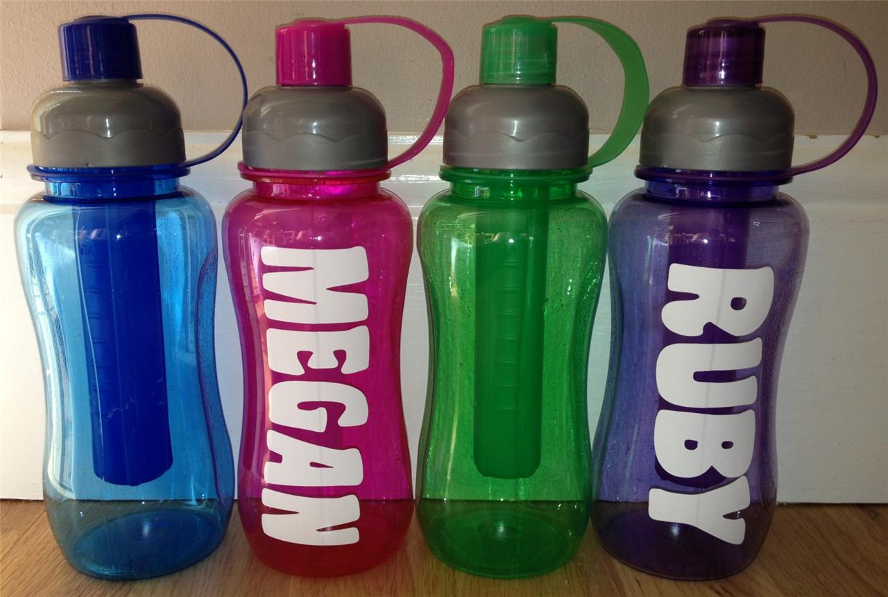 PERSONALISED SPORTS WATER DRINKS KIDS BOTTLE (ICE CORE) ANY NAME 500ML eBay