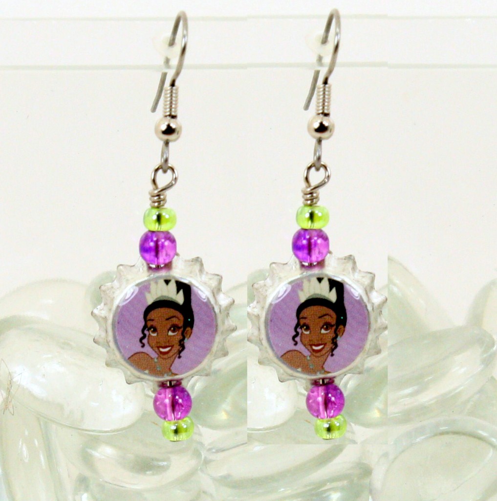 Disney Princess Earrings *Belle, Ariel, Cinderella, Snow White, Jasmine