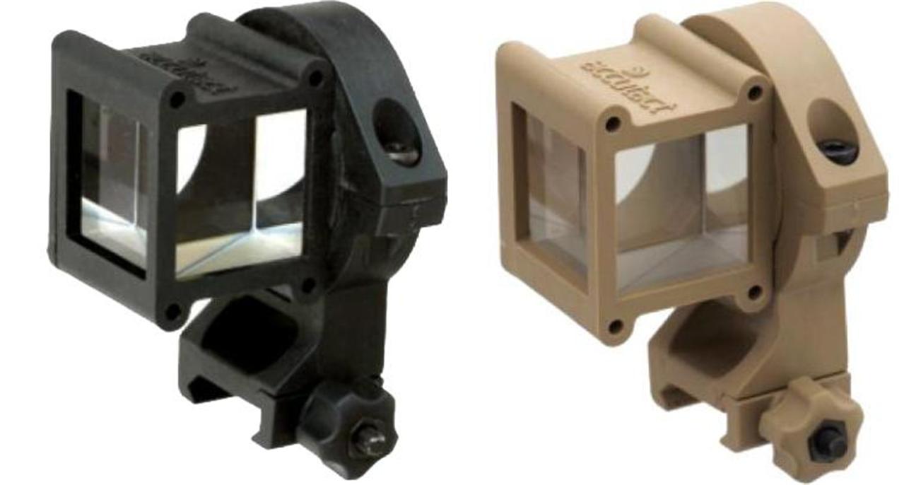 New Tactical Corner Mirror Picatinny Mounts Command Arms Accutact Angle Sight eBay