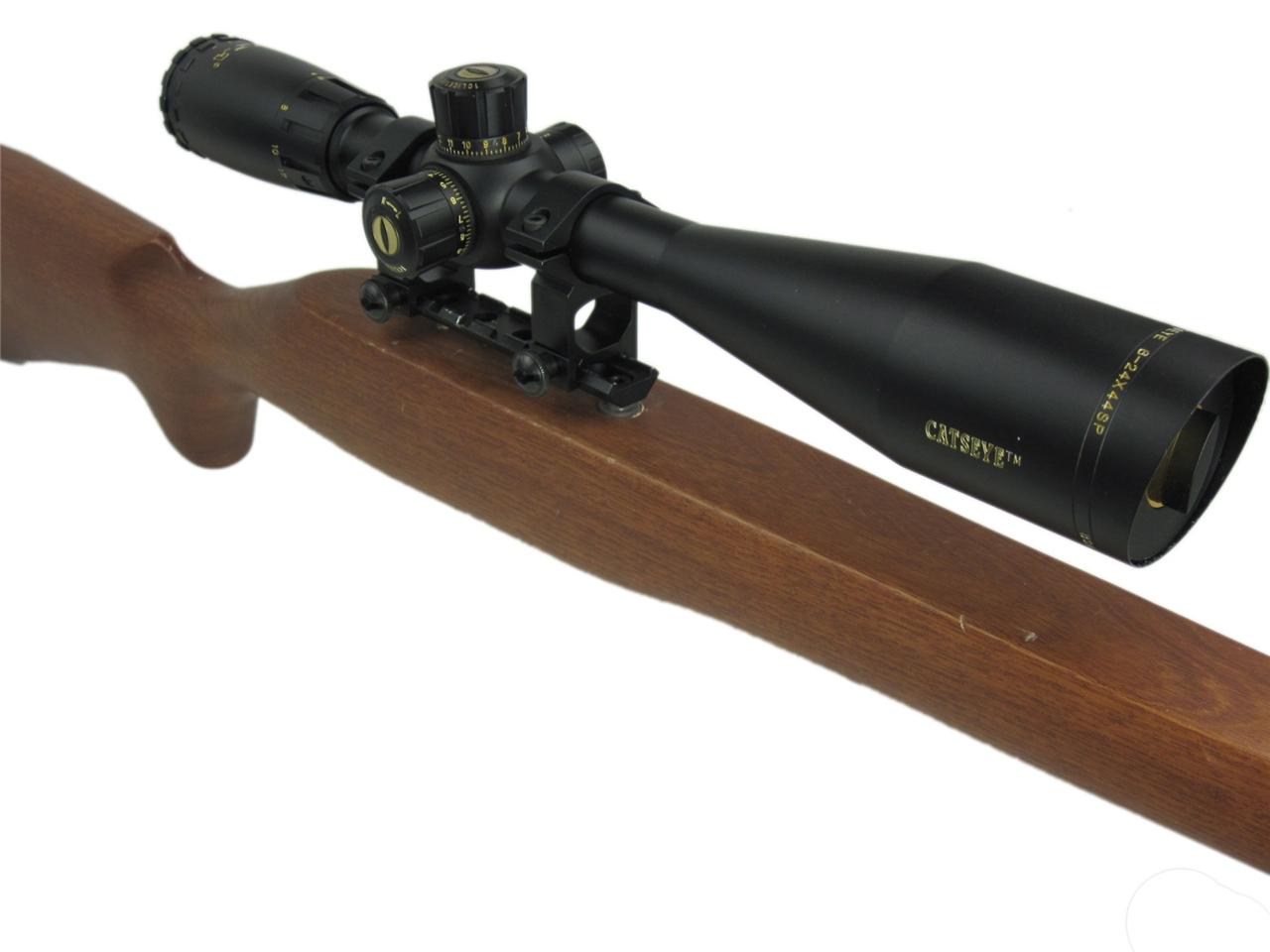 New Original BSA Catseye 416x44 Tactical Rifle Scope Side Focus Duplex