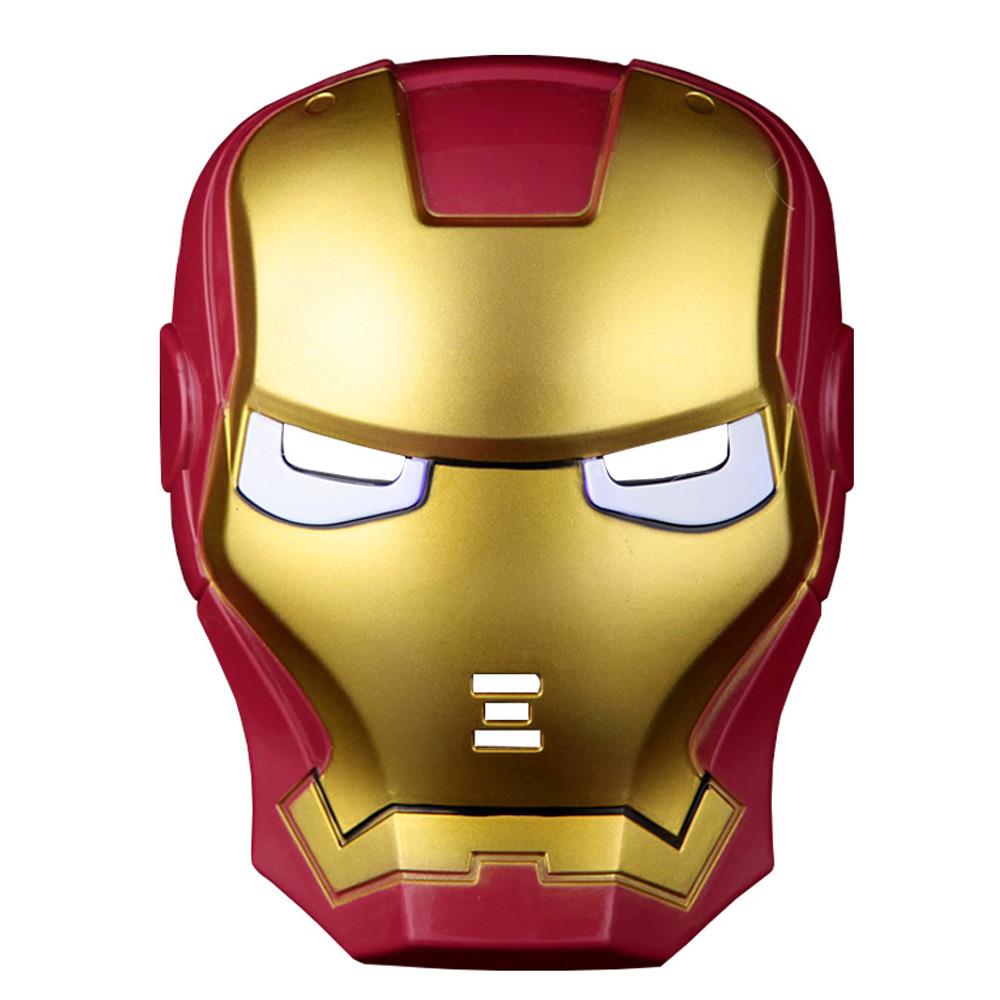 Iron Man Mask with Lightemitting Children's Toys Luminous Mask Cartoon