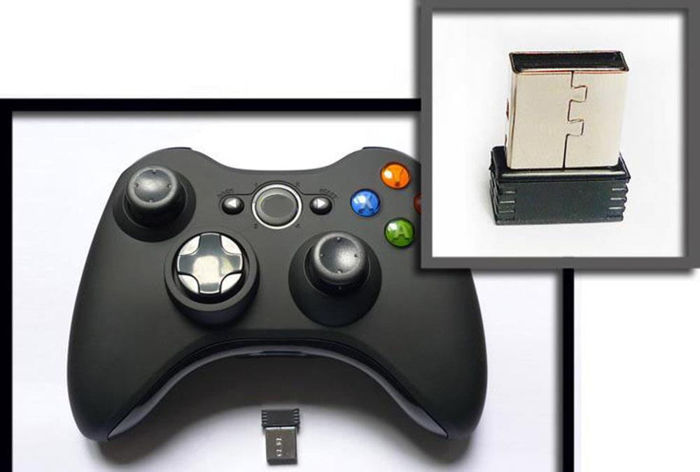 New Black Wireless Game Remote Controller for PC Xbox 360 eBay