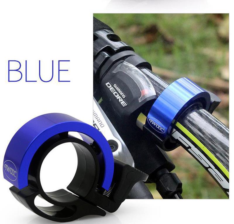 Schwarze Metall Fahrradklingel - Laut Für Rennrad Mit 22,2mm Lenkerdurchmesser