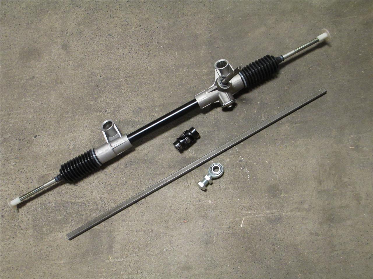MUSTANG II MANUAL STEERING RACK & PINION w 22" SHAFT AND U JOINT eBay