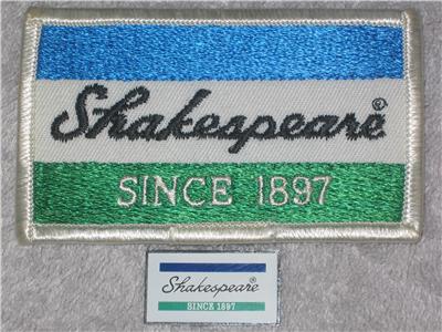 VINTAGE SHAKESPEARE FISHING LURE PATCH PIN HAT CAP