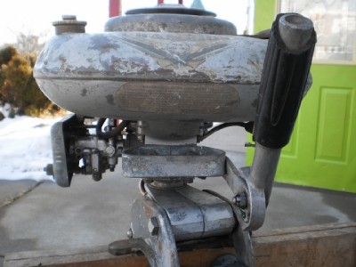 Antique 1939 Champion Outboard Boat Motor 337003 Fishing Equipment 