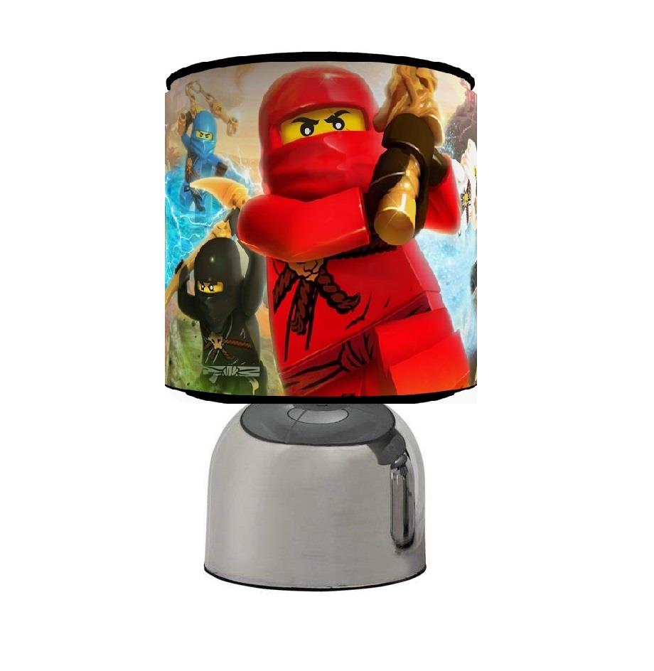 Ninjago Touch Table Bedside Lamp Choose From 3 Designs Kids Room Ninjago Touch Table Bedside Lamp Choose From 3
