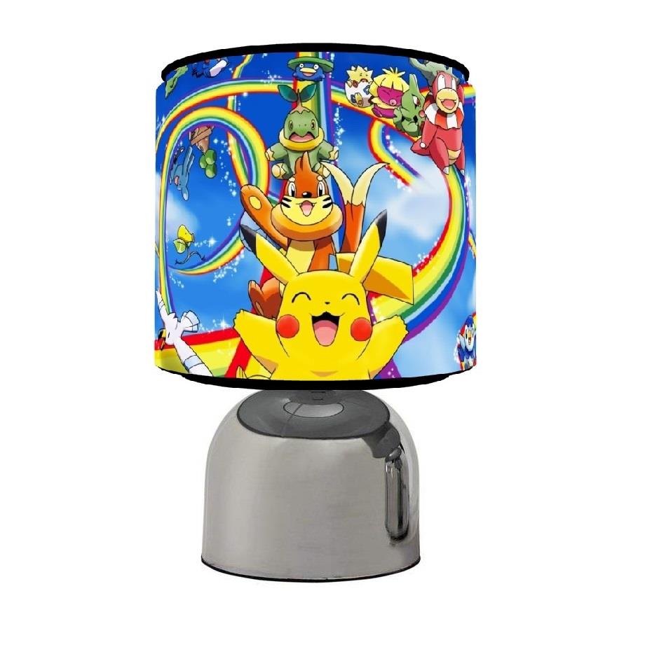 POKEMON GO TOUCH TABLE BEDSIDE LAMP KIDS ROOM 3 DESIGNS + BRAND NEW eBay