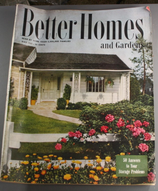 vintage magazine, Better Homes and Gardens, Better Homes & Gardens, May, 1947