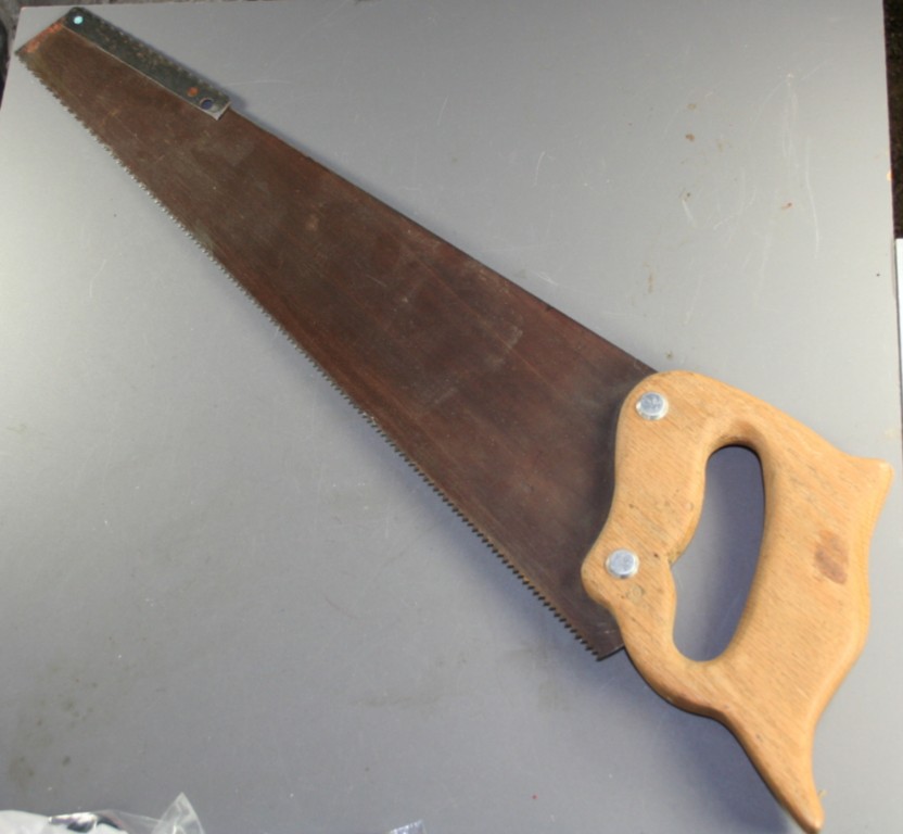 vintage saw, hand saw,panel saw