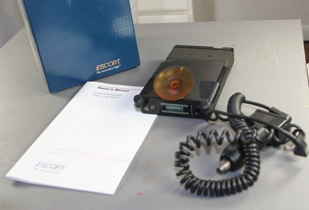 radar detector, laser detector,Escort, Passport 4200