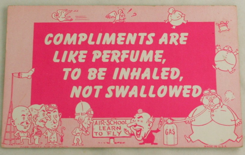vintage postcard,mutoscope,comic,arcade card