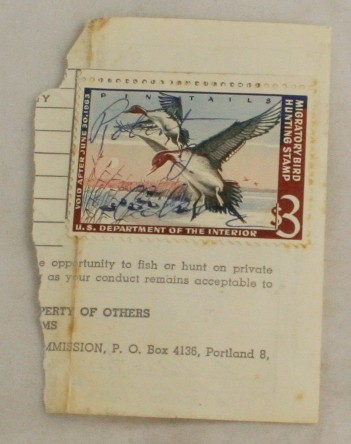 vintage duck stamps,duck stamp, stamps on paper, 1962