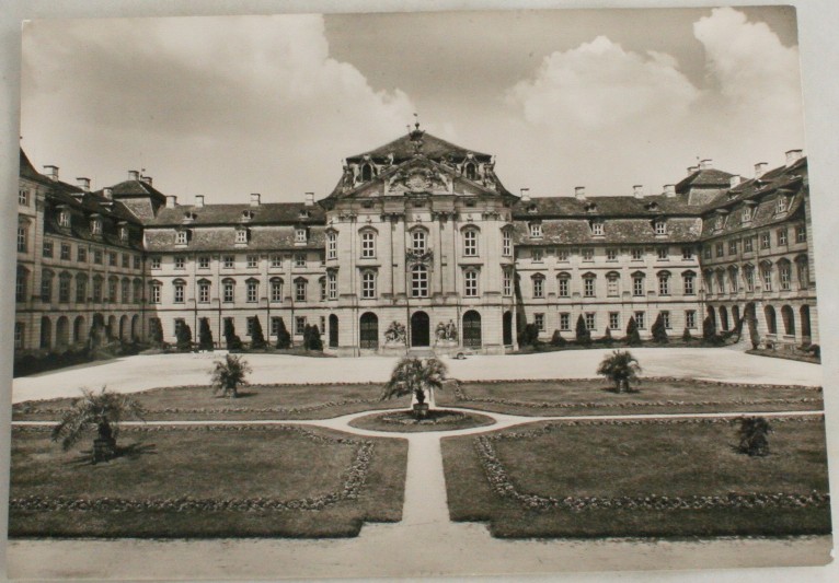 vintage postcard,real photo,Schloss Weissenstein,Bavaria,Germany