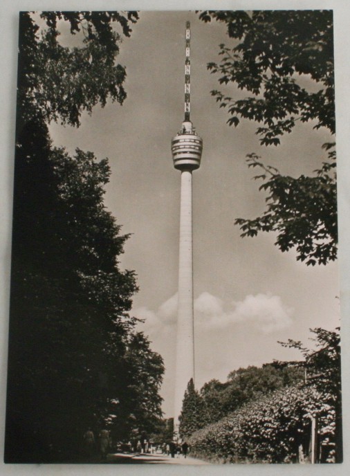vintage postcard,real photo,Stuttgart,Germany
