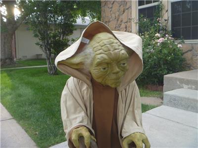 life size yoda blockbuster