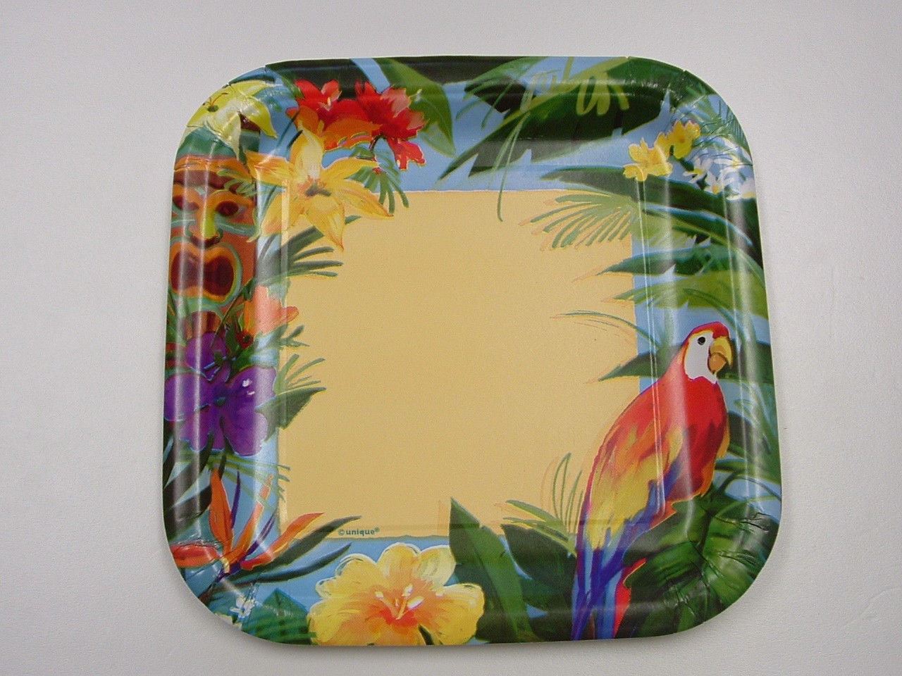 TIKI TROPICS Luau Party Paper Plates, Napkins, Cups & Table Cover eBay