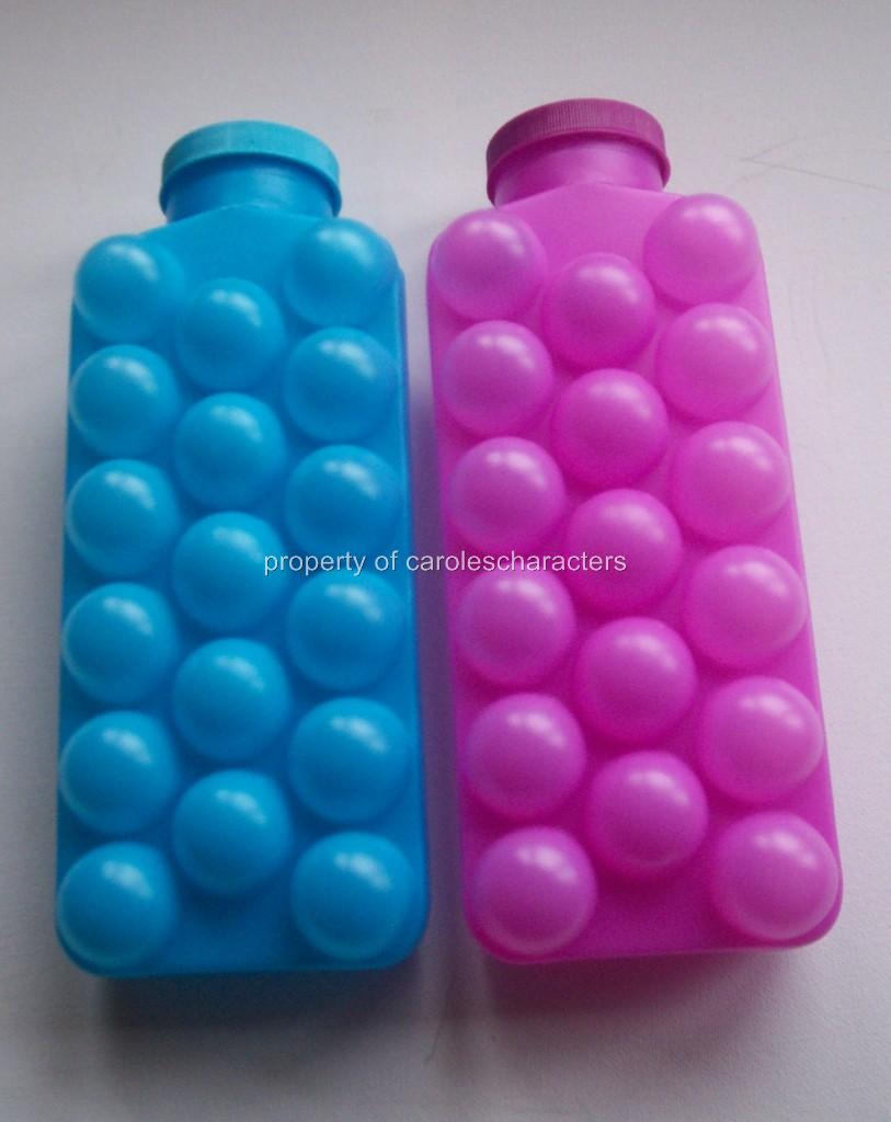 Brand New Ice Cube Bottle Tray Maker Blue / Pink eBay