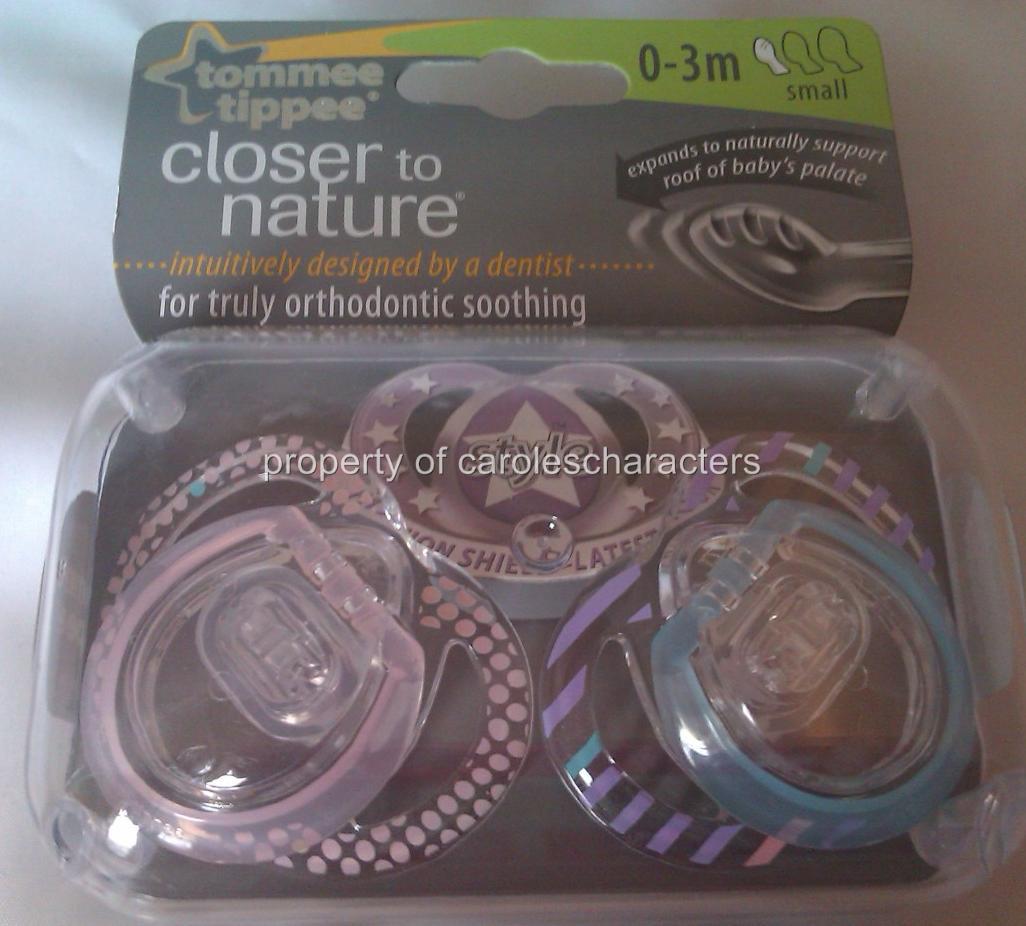 Tommee Tippee CTN Orthodontic Soothers / Dummies 03M eBay