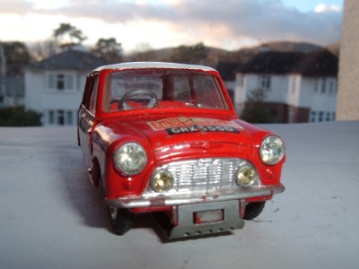 corgi toys mini cooper monte carlo