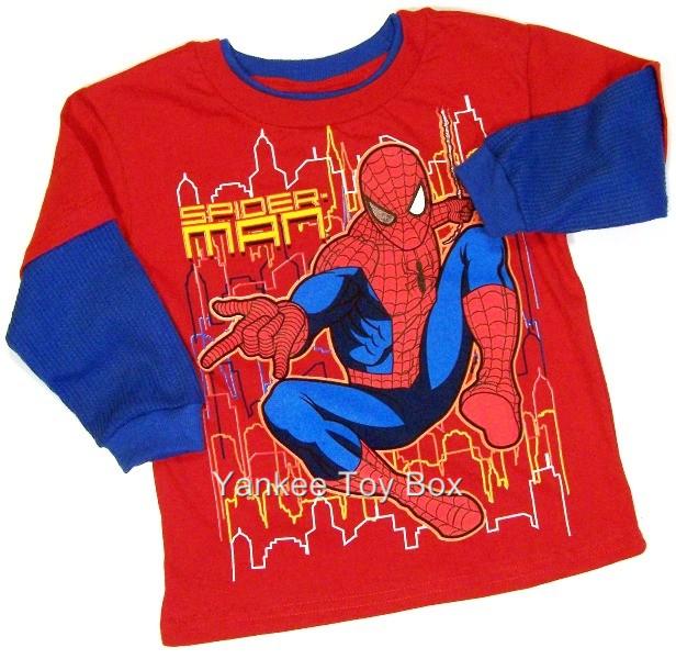 spiderman long sleeve tee