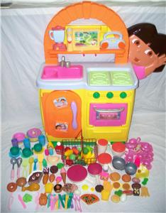 dora the explorer tea set