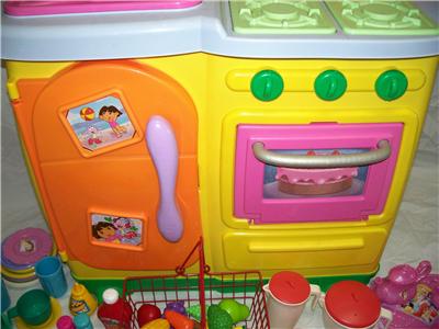 fisher price dora talking kitchen