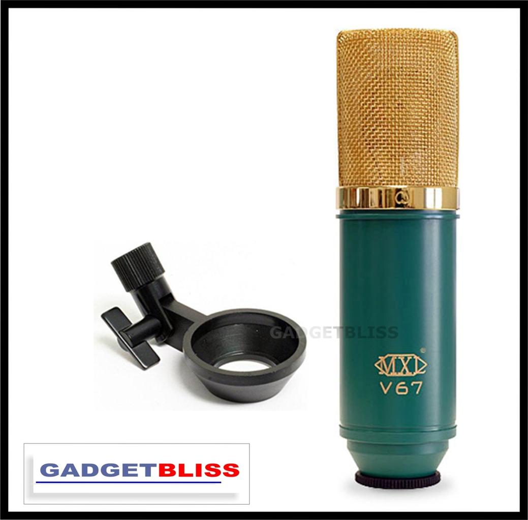 Marshall Electronics MXL V67G Gold Large Capsule Condenser Studio