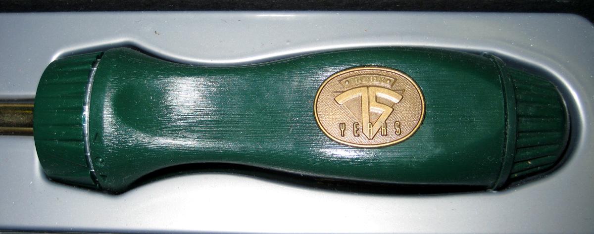 Snap-on 75th Anniv Ratcheting Screwdriver in Box *NEW*