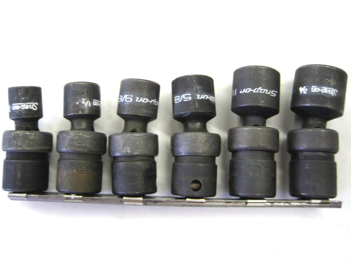 Snap-on Tools 3/8Dr 6pc SWIVEL Impact Socket Set Exc-LN