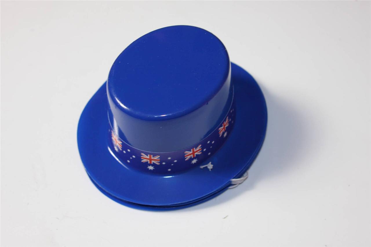 dog puppy cat novelty plastic mini top hat australia day dog puppy cat novelty plastic mini top hat australia day