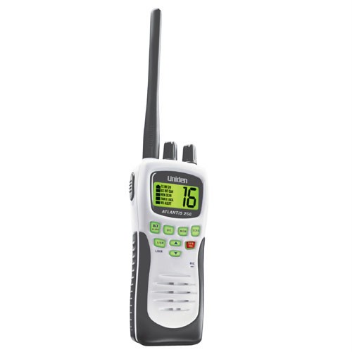 Uniden Atlantis 250G Grey Handheld VHF Radio