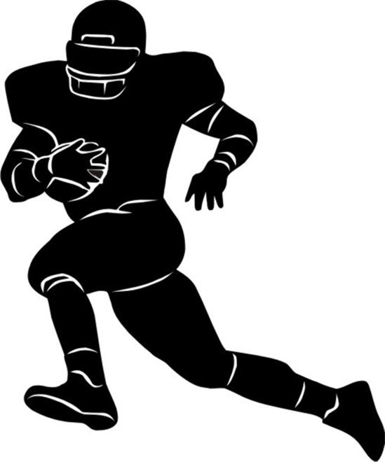 Football Player...Wall Art Vinyl Decal Sticker eBay