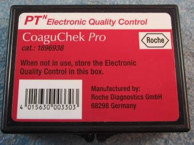 Roche Diagnostic Coaguchek Pro DM w/ Electronic Quality Roche Diagnostic Coaguchek Pro DM w/ Electronic Quality