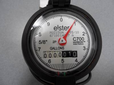 elster c700 water meter