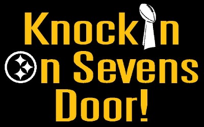 Pittsburgh Computer Stores on Knockin On Sevens Door  Pittsburgh Steelers Sticker   Ebay