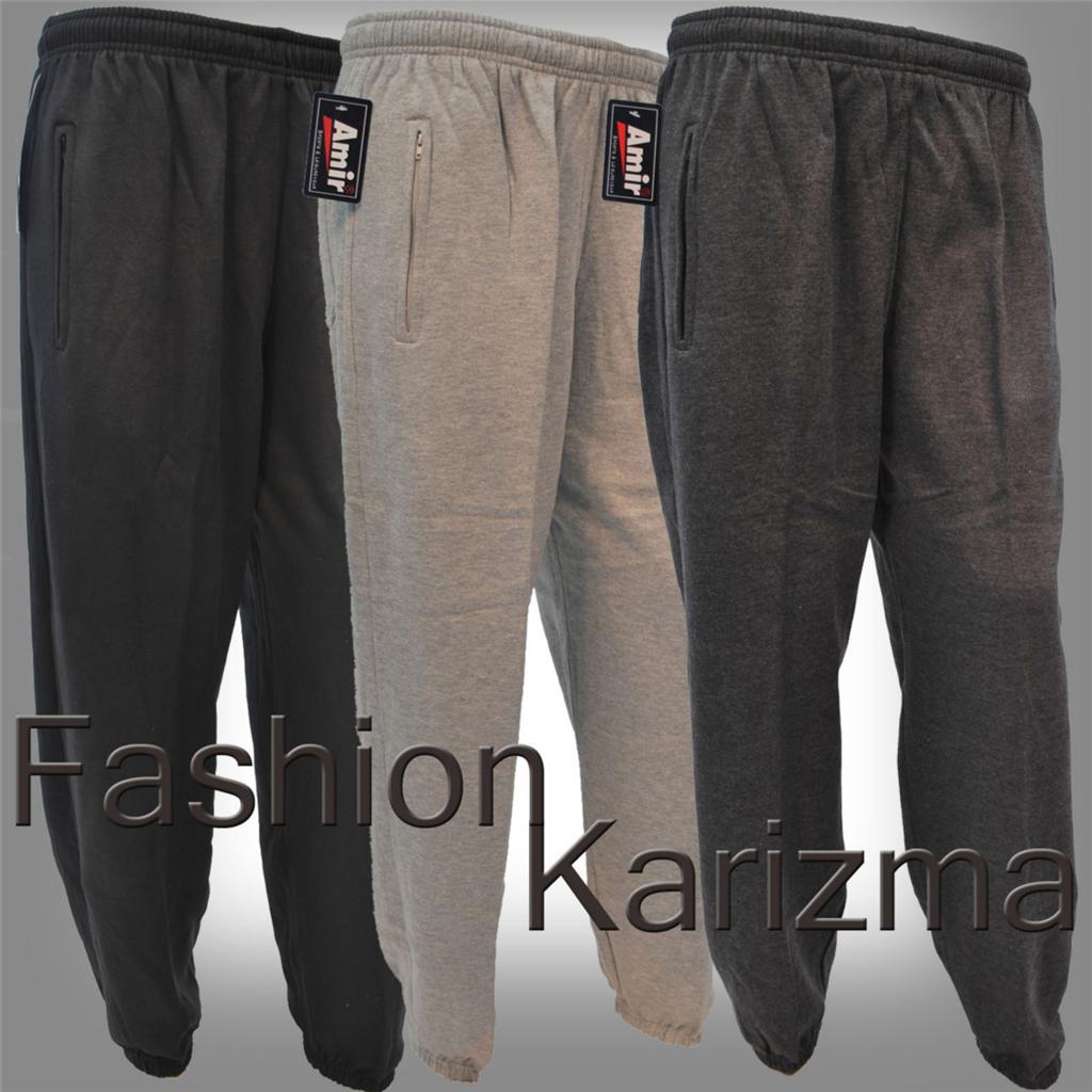 tracksuit bottoms with zip fly