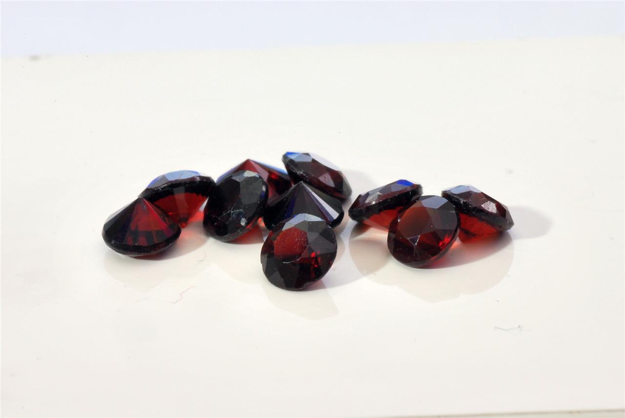 Natural Stones, Red, RoundCut, NEW, 1.75mm 3.80mm. LOWEST