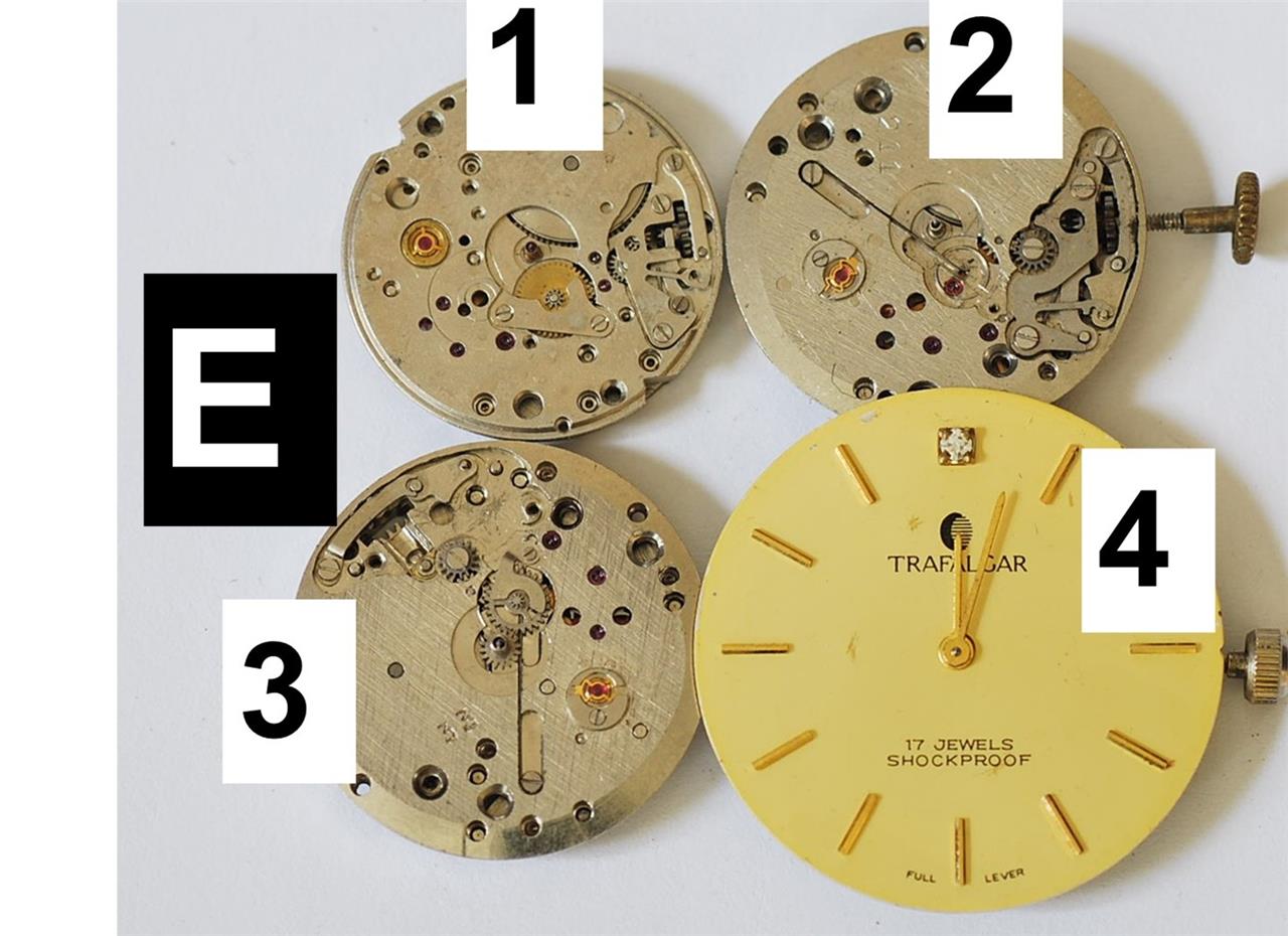 OLD SEKONDA etc MECHANICAL WATCH MOVEMENTS, CHOICE, VINTAGE, FOR SPARE