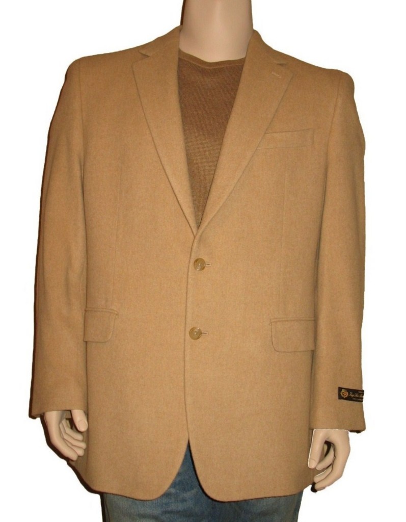 Mens Tan Black 100 Camel Hair Blazer Jacket Sport Coat 295 00 On