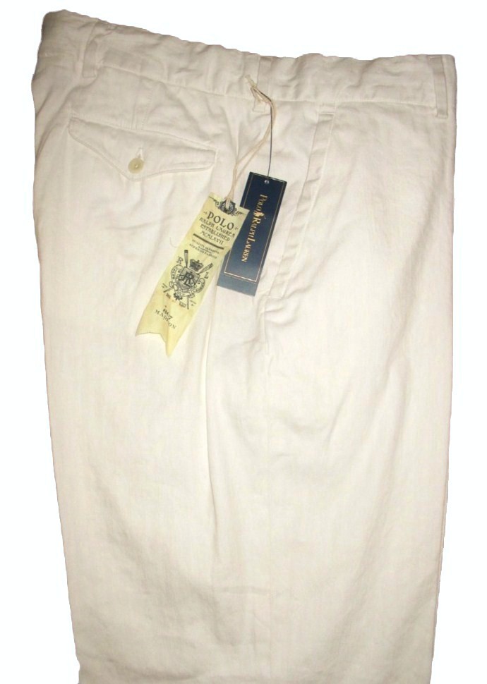 ralph lauren men's linen pants