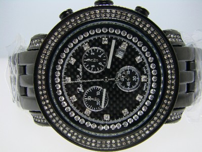 JOE RODEO JOJO BLACK TYLER JTY15 DIAMOND WATCH 2.00 CT