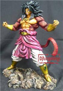 djfungshingBestBuy : Dragonball GT 14" S. BROLY 4 Resin Statue 100% NEW