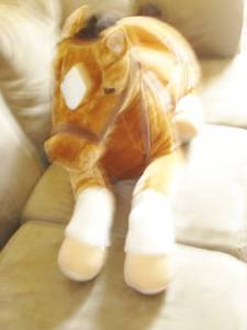 jumbo plush horse