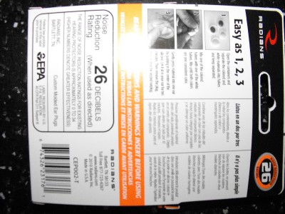 Toxic Lawn Fertilizer on One Set Radians Custom Molded Earplugs Blue Ear Plug Ebay