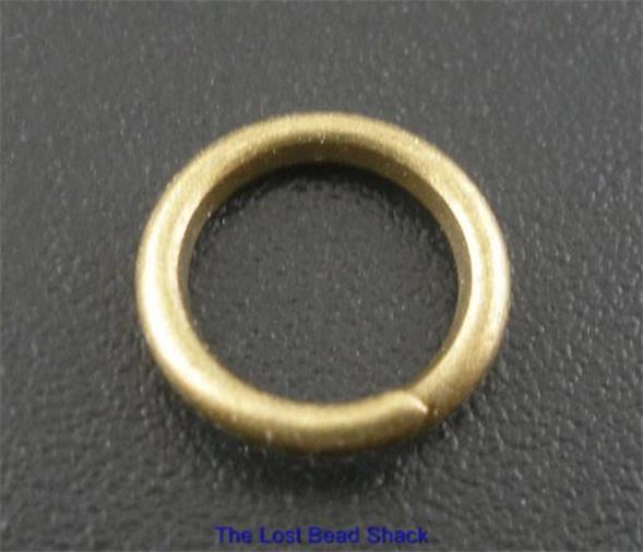 50-Bronze-Tone-8mm-x-1-2mm-Strong-Jump-Rings