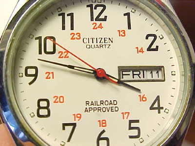 Details about Citizen Railroad Approved Quartz Watch. Day/Date